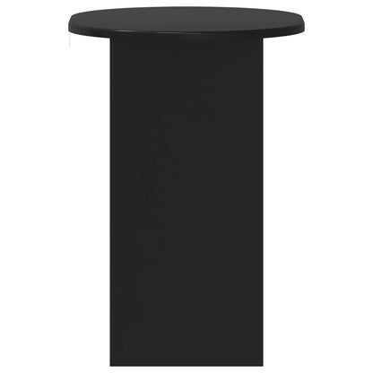 Bijzettafel Zwart 50 x 39,5 x 55 cm Geconstrueerd hout
