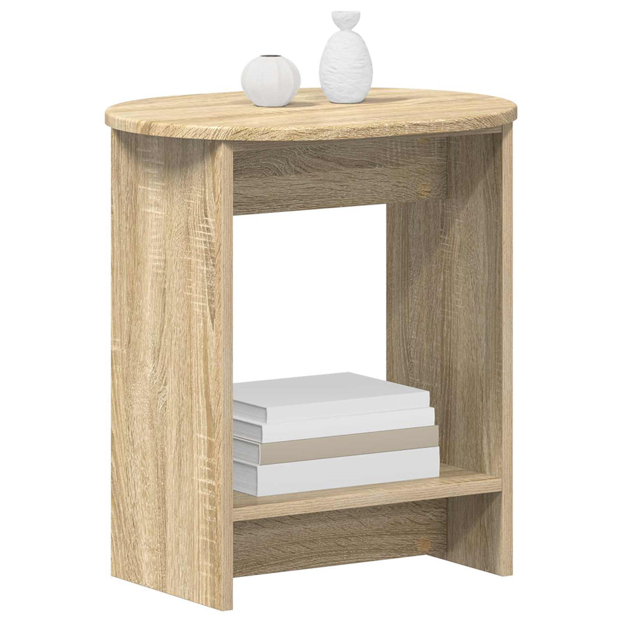 Bijzettafel Sonoma Eiken 50 x 39,5 x 55 cm Geconstrueerd hout