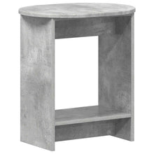 Bijzettafel Beton Grijs 50 x 39,5 x 55 cm Geconstrueerd hout