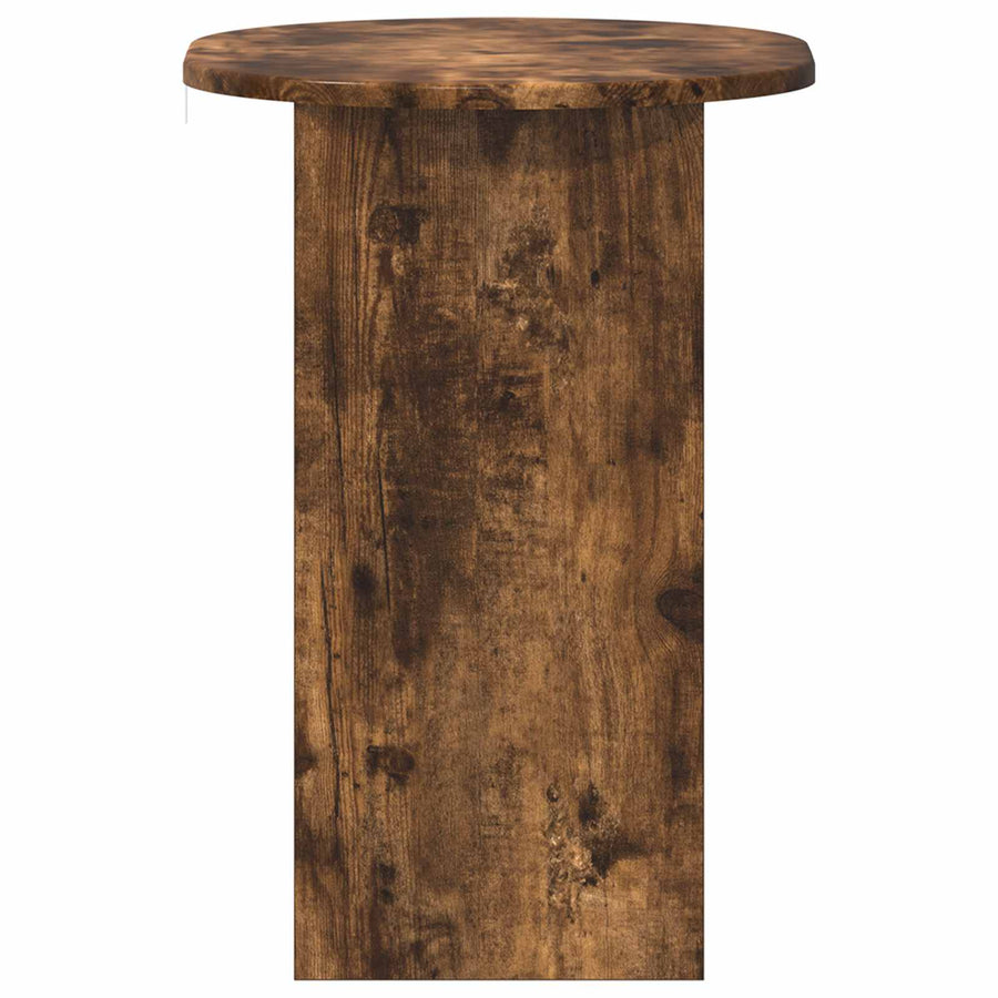 Bijzettafel Gerookte Eik 50 x 39,5 x 55 cm Geconstrueerd hout