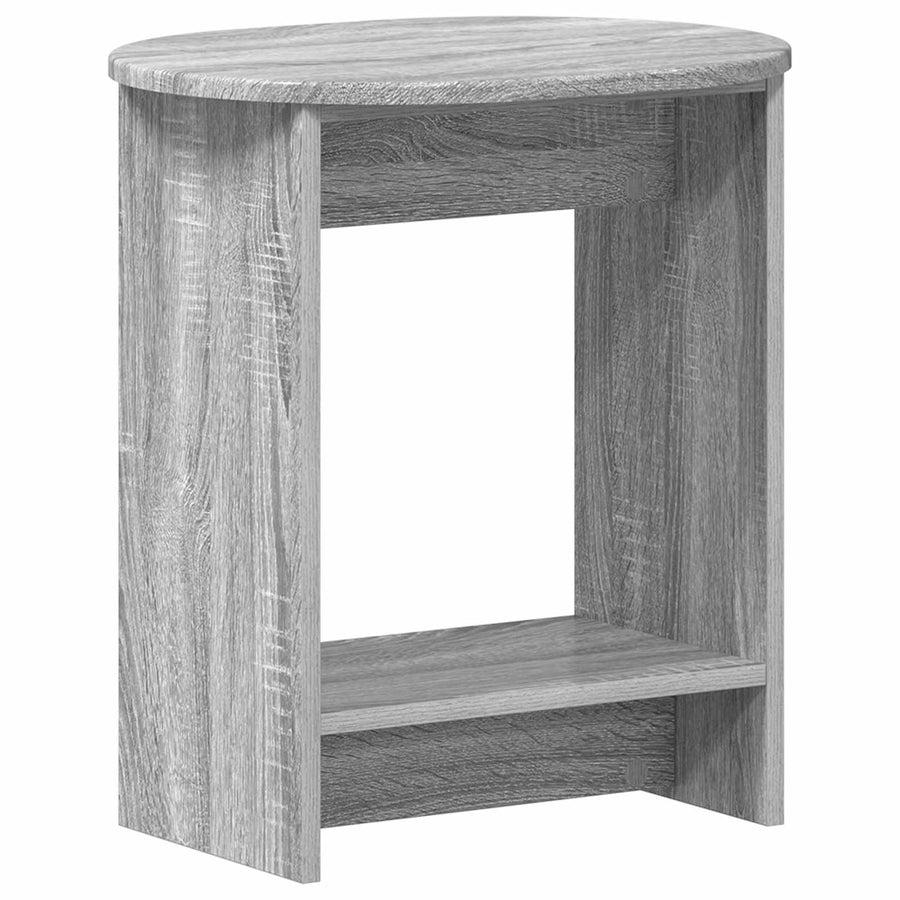 Bijzettafel Grijze Sonoma 50 x 39,5 x 55 cm Geconstrueerd hout