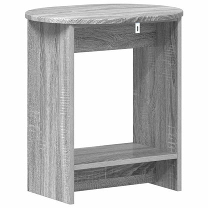 Bijzettafel Grijze Sonoma 50 x 39,5 x 55 cm Geconstrueerd hout