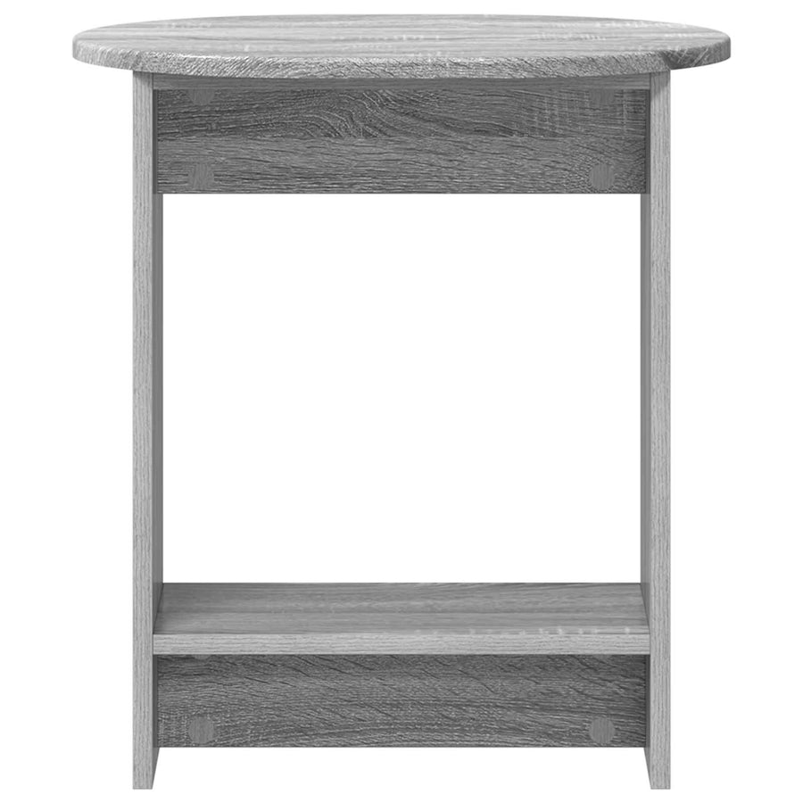 Bijzettafel Grijze Sonoma 50 x 39,5 x 55 cm Geconstrueerd hout