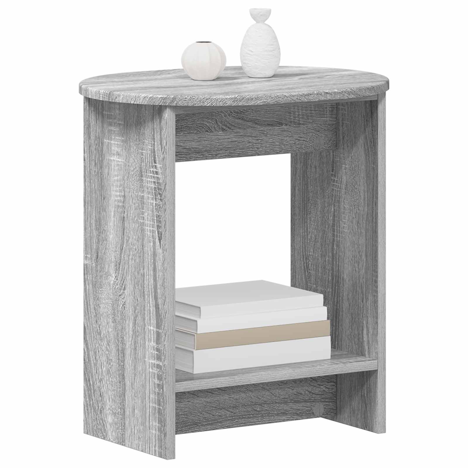Bijzettafel Grijze Sonoma 50 x 39,5 x 55 cm Geconstrueerd hout