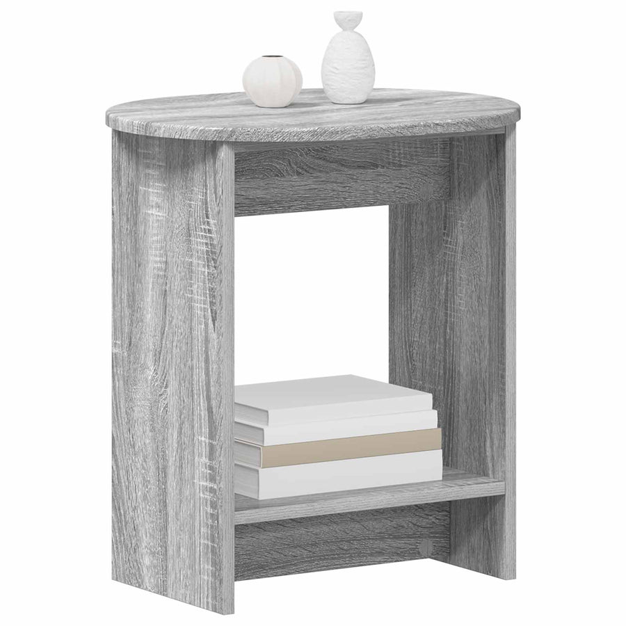 Bijzettafel Grijze Sonoma 50 x 39,5 x 55 cm Geconstrueerd hout