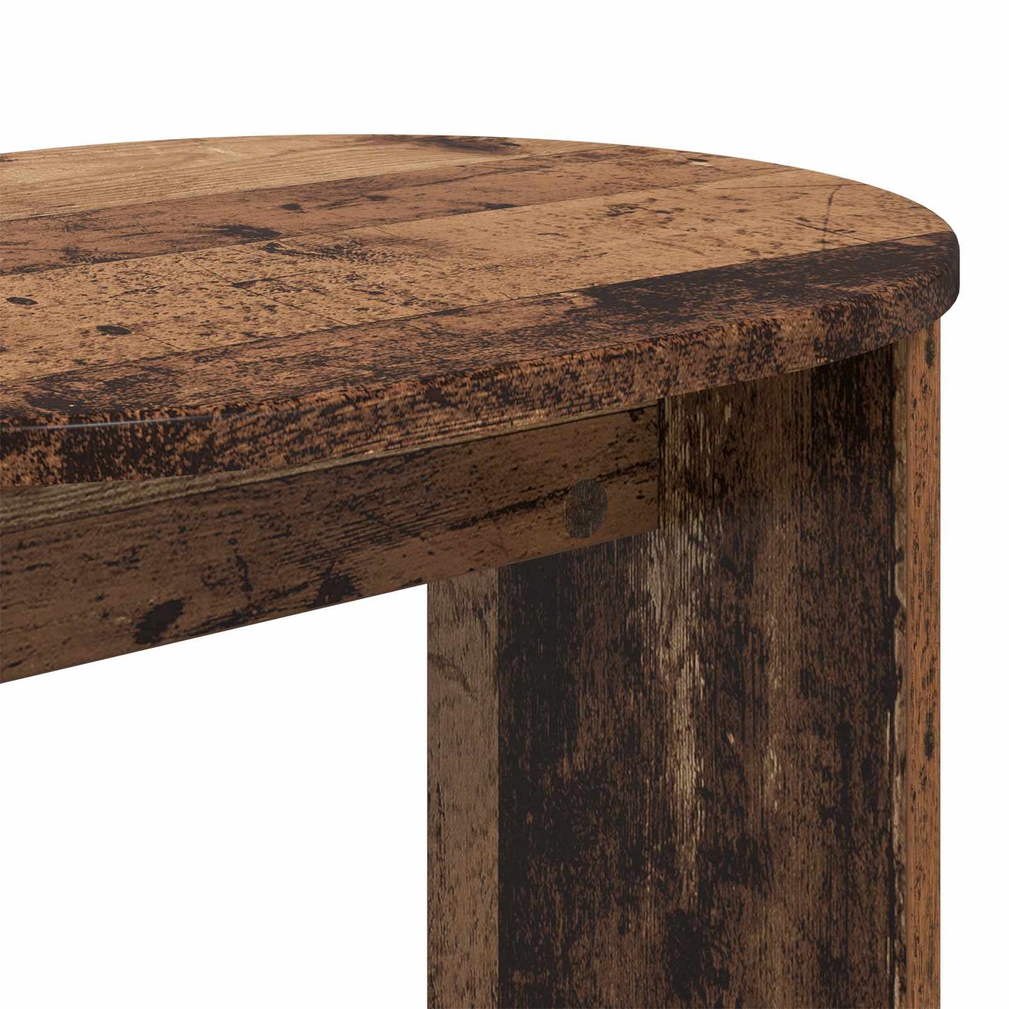 Bijzettafel Oudhout 50 x 39,5 x 55 cm Geconstrueerd hout