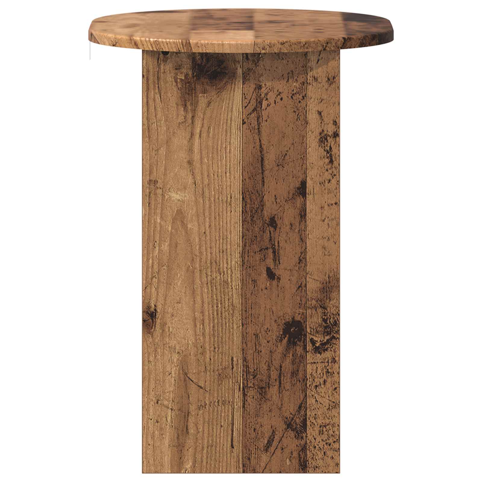 Bijzettafel Oudhout 50 x 39,5 x 55 cm Geconstrueerd hout