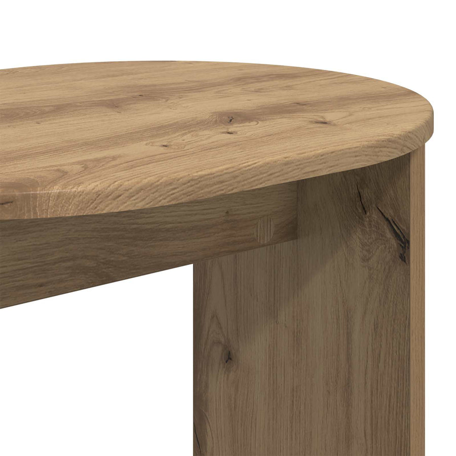 Bijzettafel Artisan Eik 50 x 39,5 x 55 cm Geconstrueerd hout
