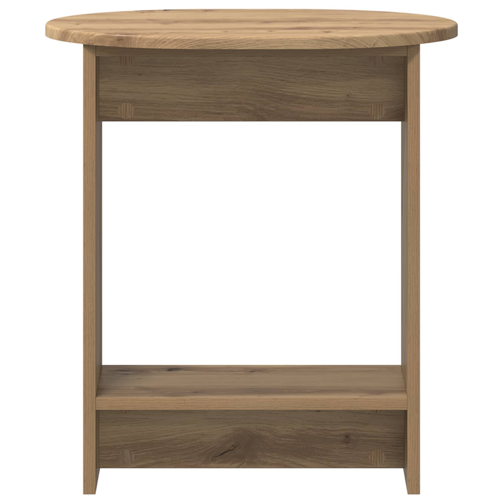 Bijzettafel Artisan Eik 50 x 39,5 x 55 cm Geconstrueerd hout