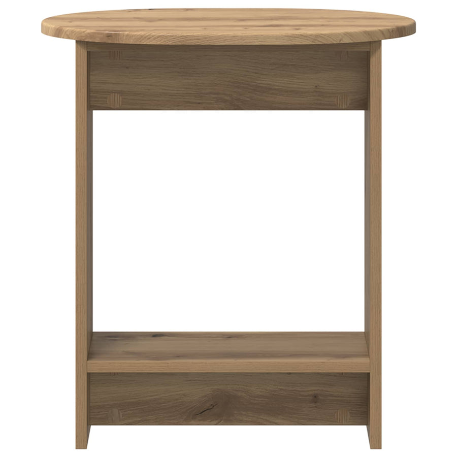Bijzettafel Artisan Eik 50 x 39,5 x 55 cm Geconstrueerd hout