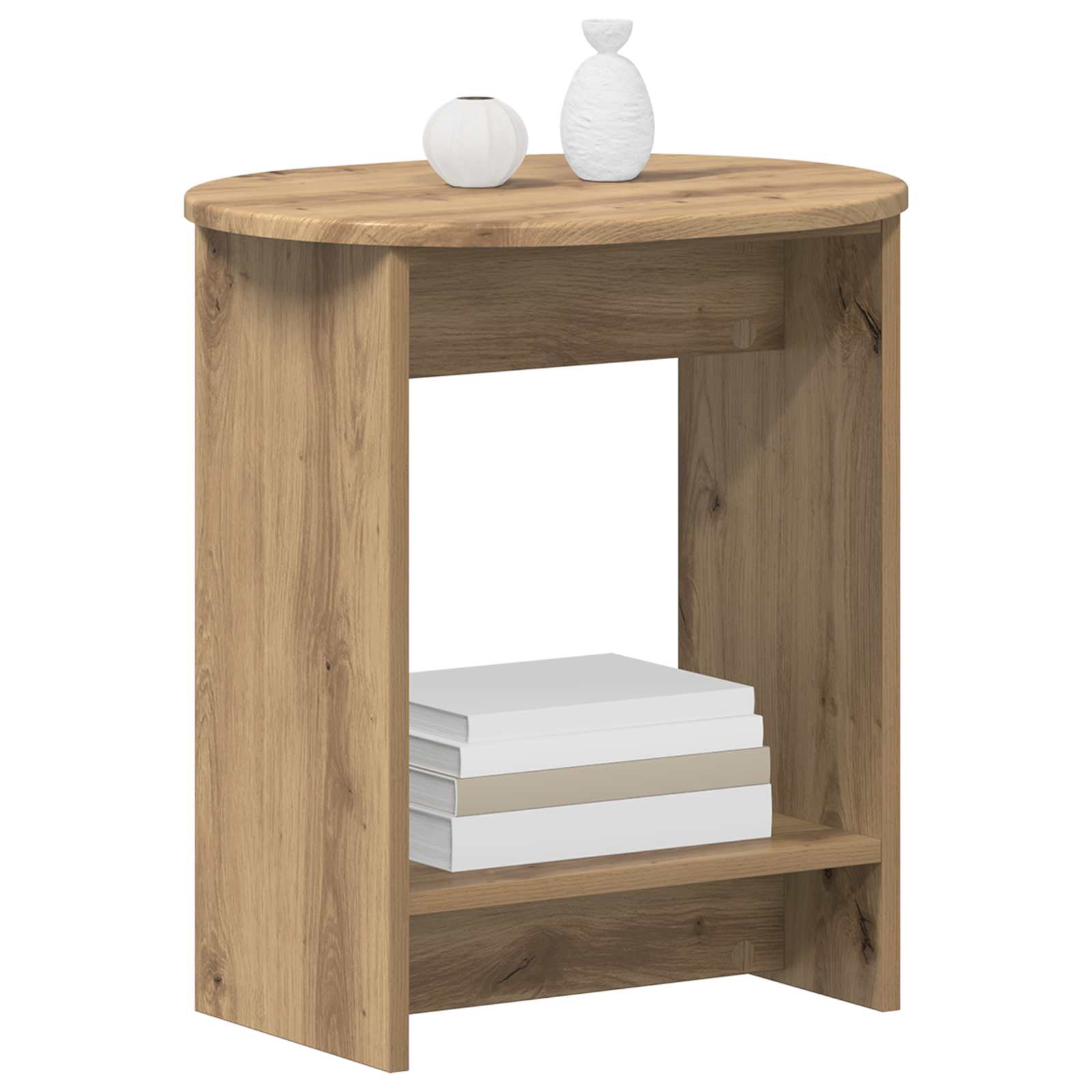 Bijzettafel Artisan Eik 50 x 39,5 x 55 cm Geconstrueerd hout