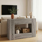 Consoletafel 101x29x74 cm bewerkt hout