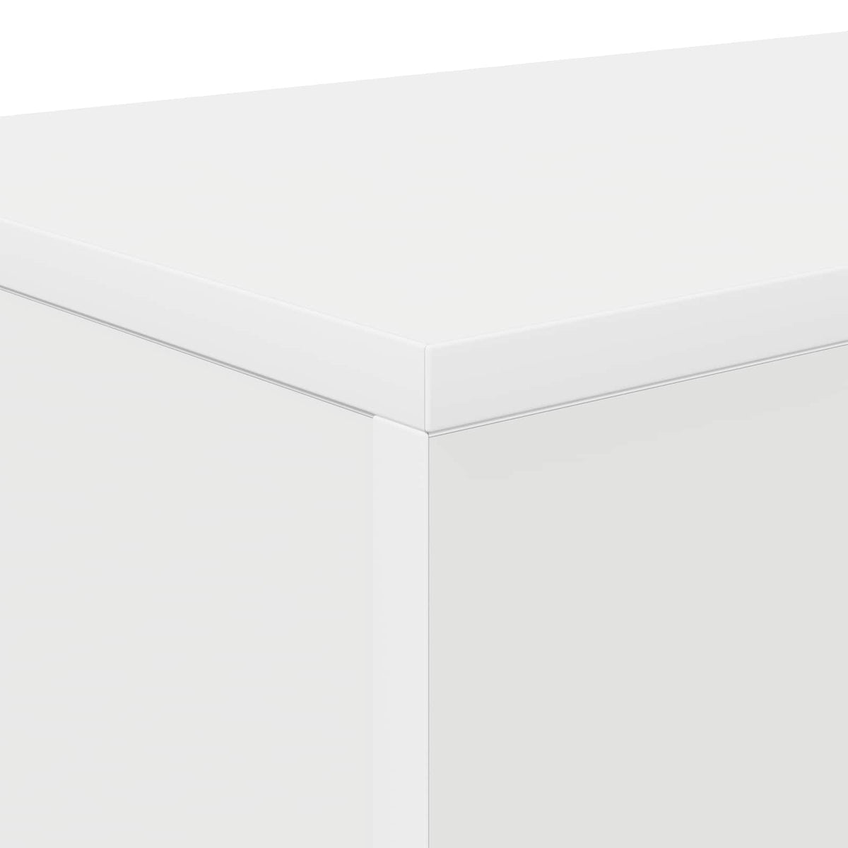 Console Table Wit 82 x 29 x 74 cm Bewerkt hout
