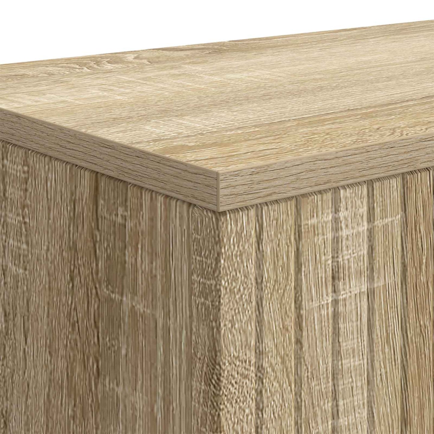 Wandtafel Sonoma Eiken 101 x 29 x 74 cm Geconstrueerd hout
