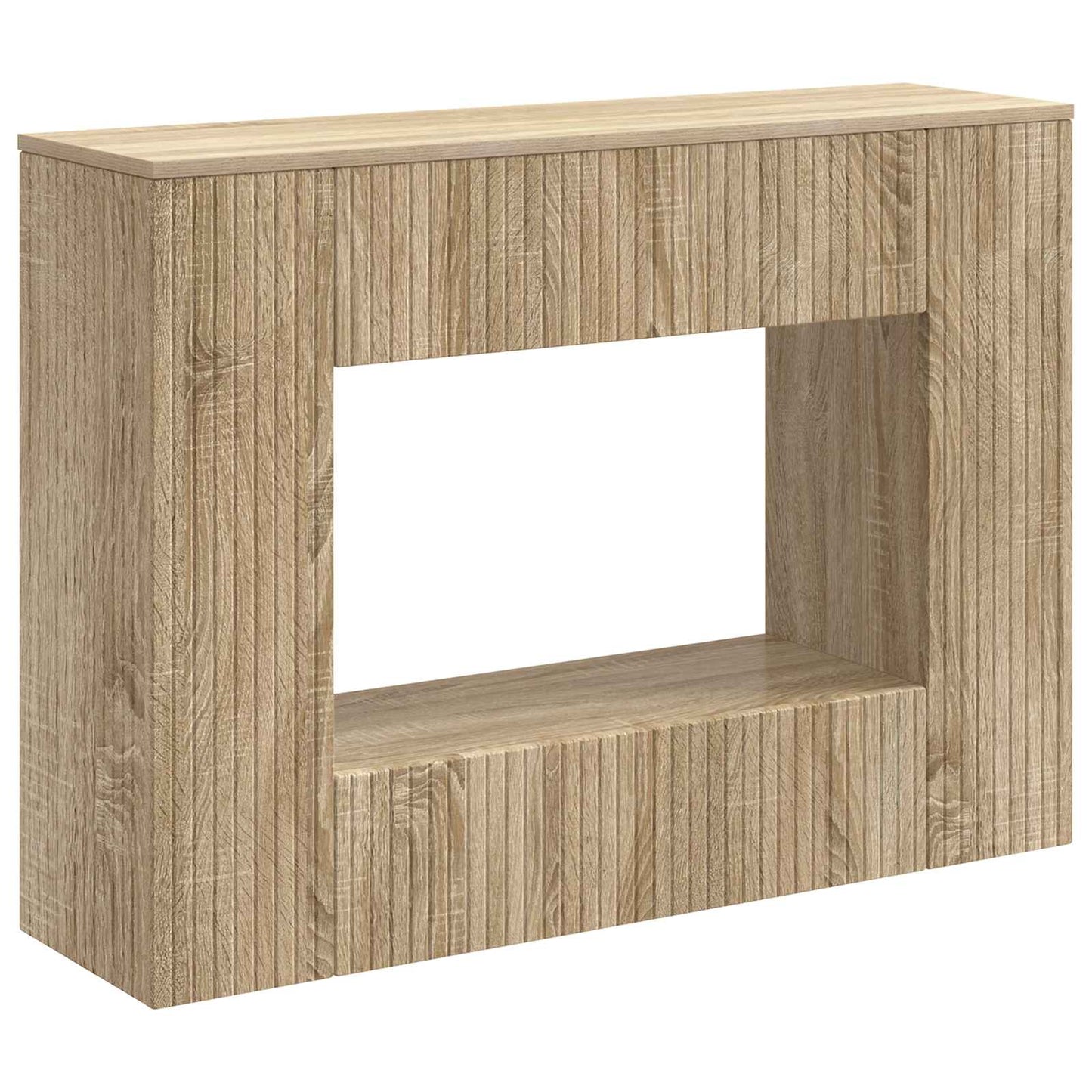 Wandtafel Sonoma Eiken 101 x 29 x 74 cm Geconstrueerd hout