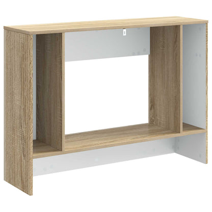 Wandtafel Sonoma Eiken 101 x 29 x 74 cm Geconstrueerd hout