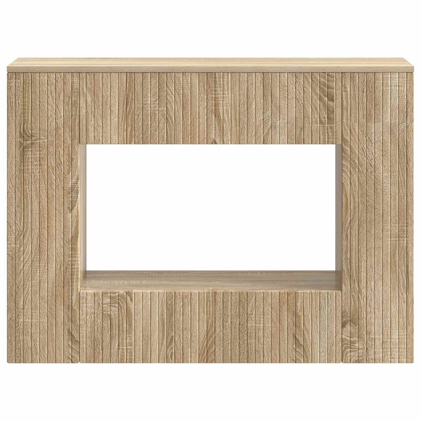Wandtafel Sonoma Eiken 101 x 29 x 74 cm Geconstrueerd hout