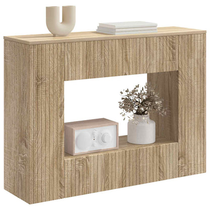 Wandtafel Sonoma Eiken 101 x 29 x 74 cm Geconstrueerd hout