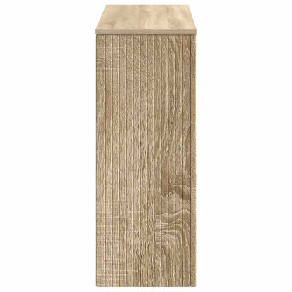 Wandtafel Sonoma Eiken 101 x 29 x 74 cm Geconstrueerd hout