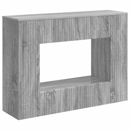 Wandtafel Grijze Sonoma 101 x 29 x 74 cm Geconstrueerd hout