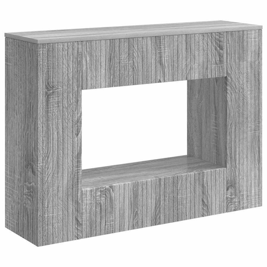 Wandtafel Grijze Sonoma 101 x 29 x 74 cm Geconstrueerd hout
