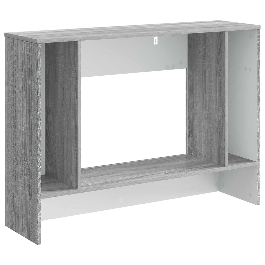 Wandtafel Grijze Sonoma 101 x 29 x 74 cm Geconstrueerd hout