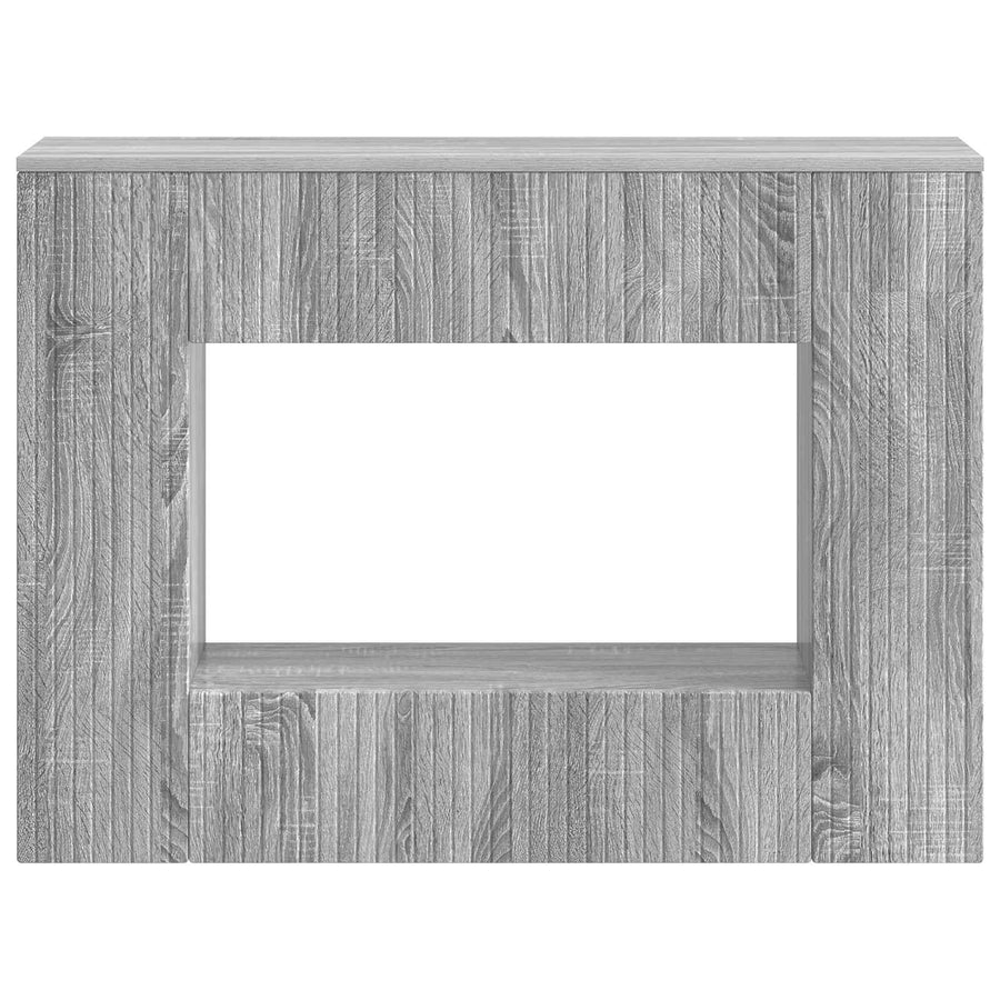 Wandtafel Grijze Sonoma 101 x 29 x 74 cm Geconstrueerd hout