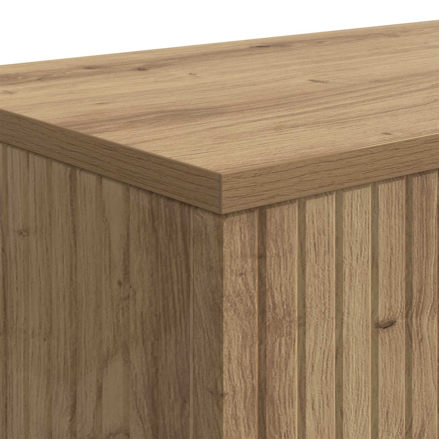 Wandtafel Artisan Eik 101 x 29 x 74 cm Geconstrueerd hout