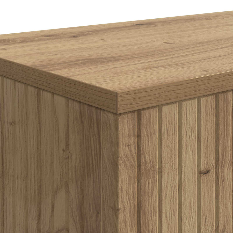 Wandtafel Artisan Eik 101 x 29 x 74 cm Geconstrueerd hout