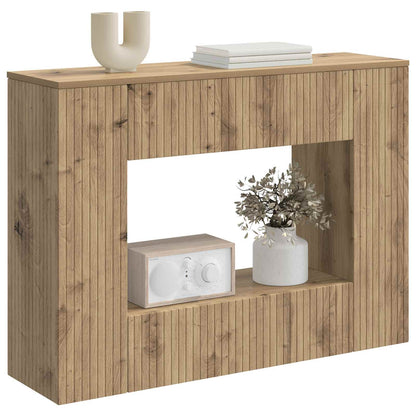 Wandtafel Artisan Eik 101 x 29 x 74 cm Geconstrueerd hout
