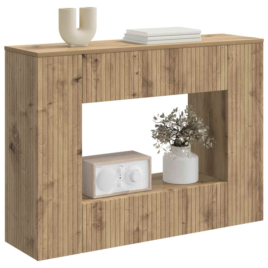 Wandtafel Artisan Eik 101 x 29 x 74 cm Geconstrueerd hout