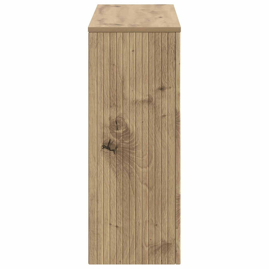 Wandtafel Artisan Eik 101 x 29 x 74 cm Geconstrueerd hout