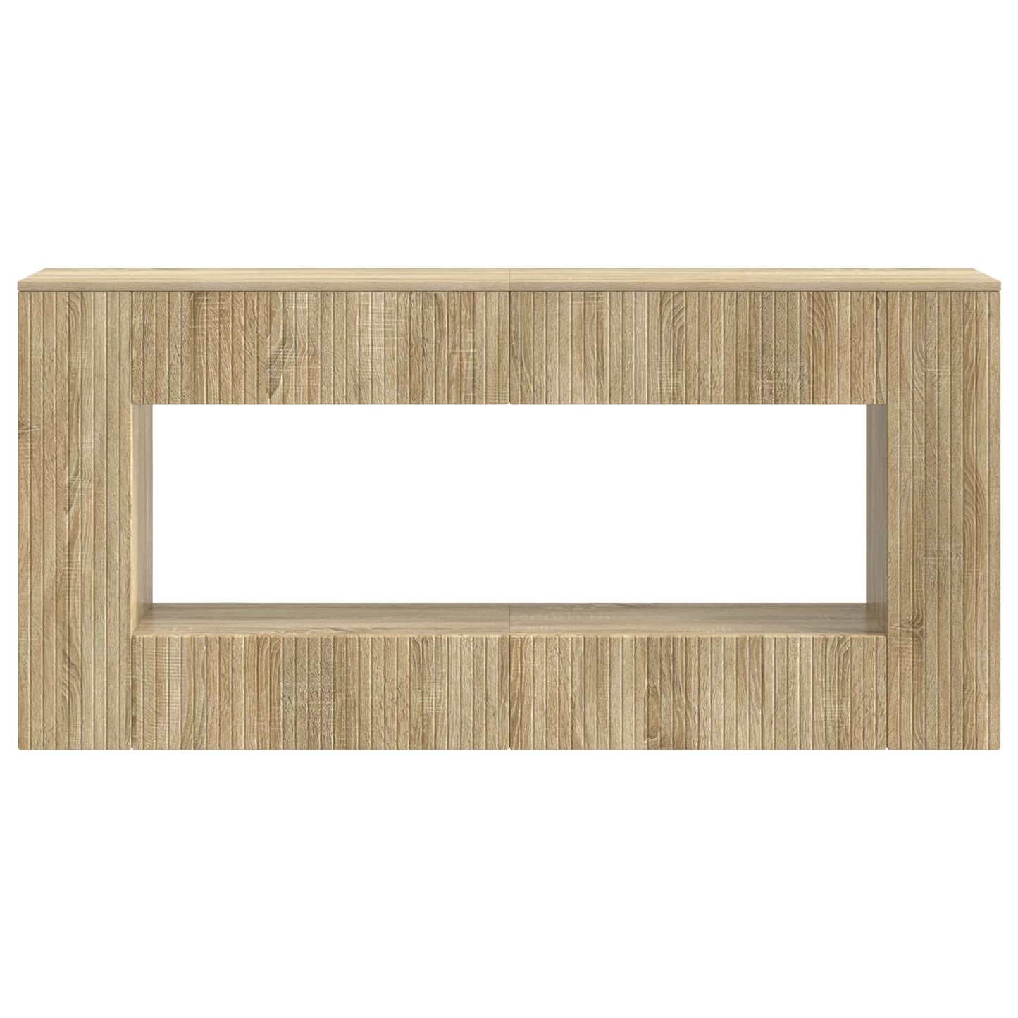 Wandtafel Sonoma Eiken 155 x 29 x 74 cm Geconstrueerd hout