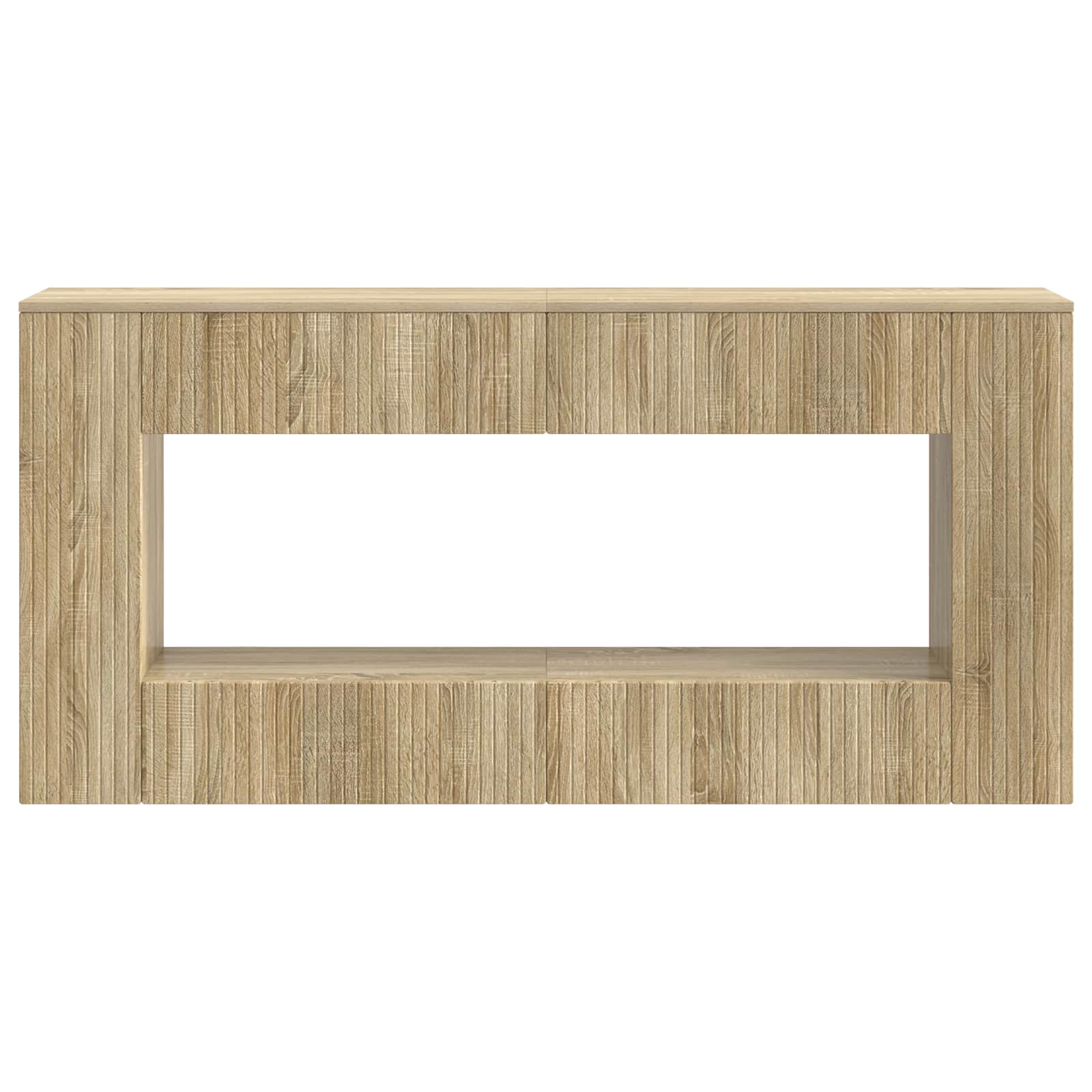 Wandtafel Sonoma Eiken 155 x 29 x 74 cm Geconstrueerd hout