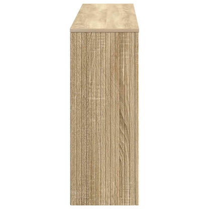 Wandtafel Sonoma Eiken 155 x 29 x 74 cm Geconstrueerd hout
