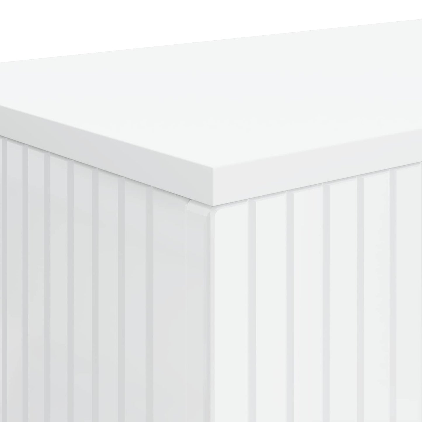 Wandtafel Hoogglans Wit 155 x 29 x 74 cm Geconstrueerd hout