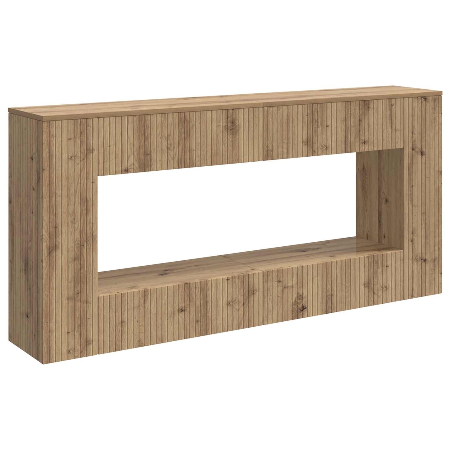 Wandtafel Artisan Eik 155 x 29 x 74 cm Geconstrueerd hout
