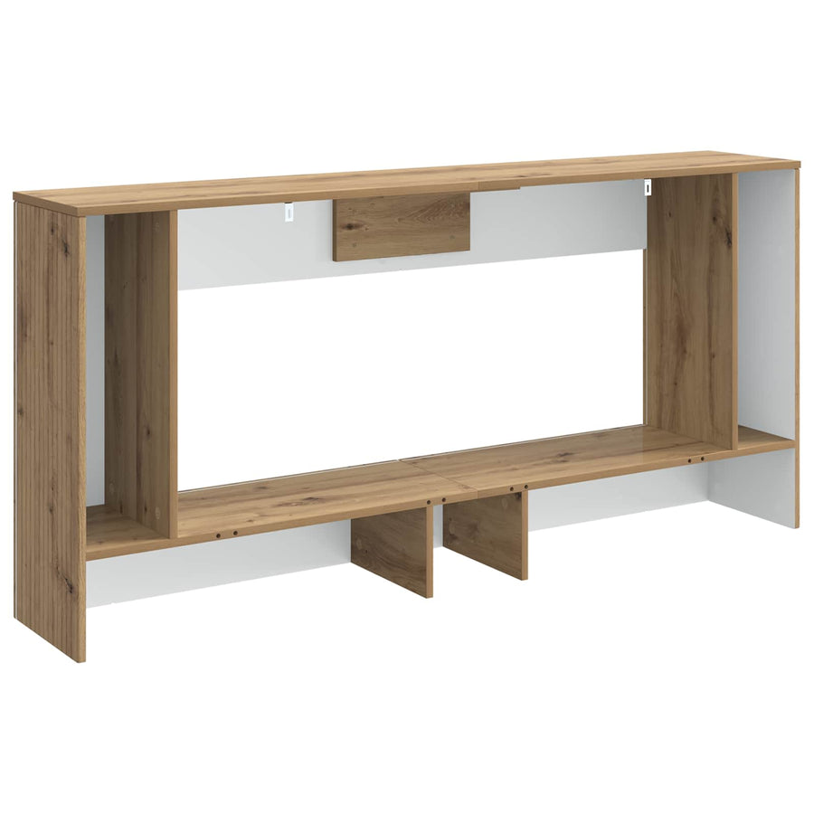 Wandtafel Artisan Eik 155 x 29 x 74 cm Geconstrueerd hout