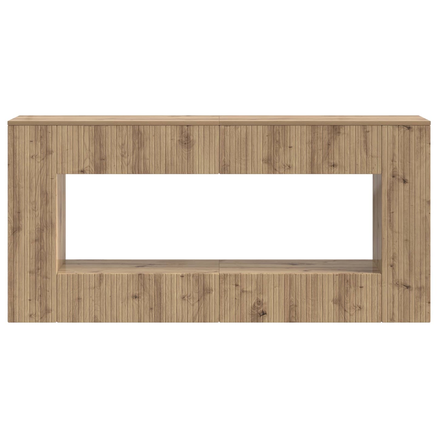 Wandtafel Artisan Eik 155 x 29 x 74 cm Geconstrueerd hout