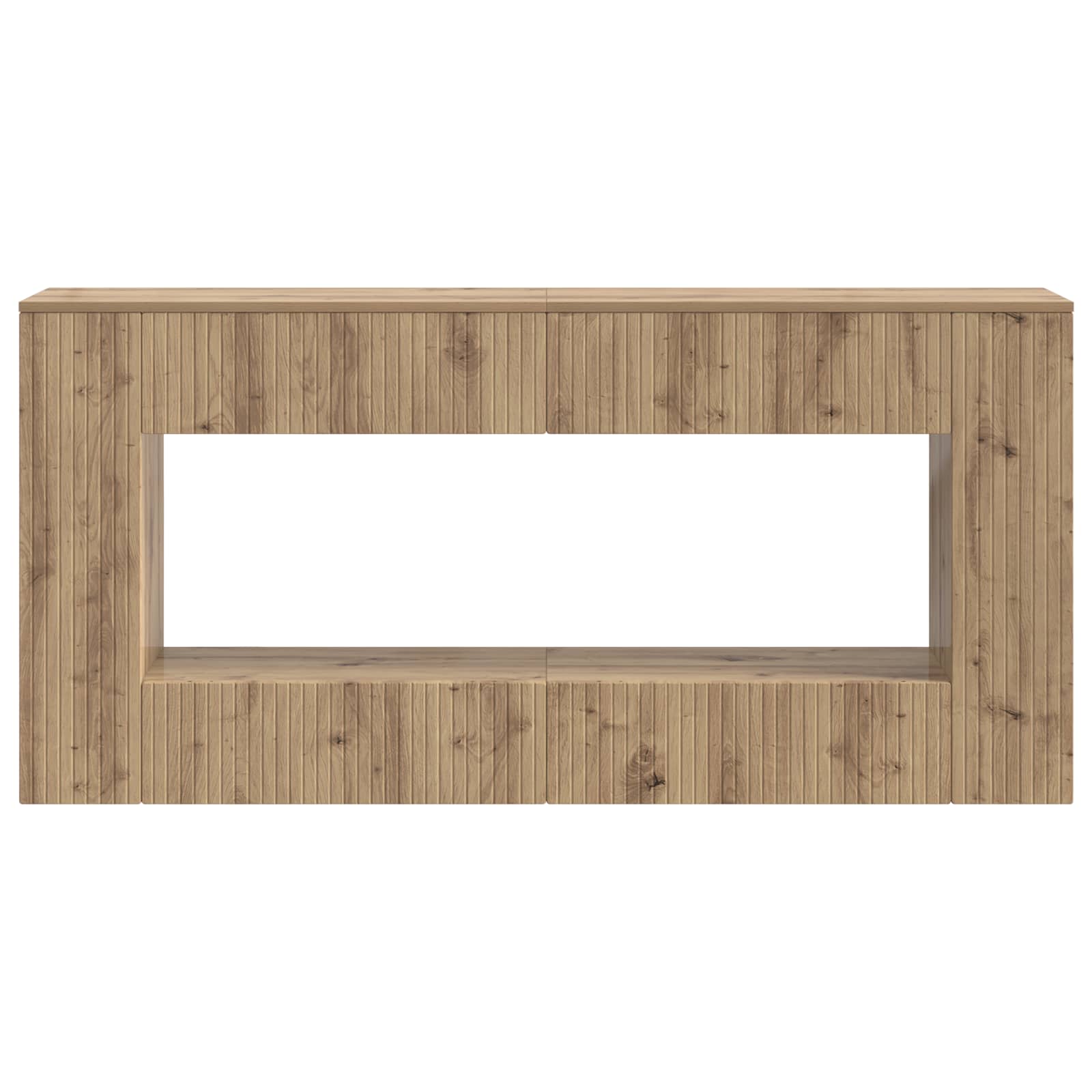 Wandtafel Artisan Eik 155 x 29 x 74 cm Geconstrueerd hout