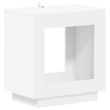 Bijzettafel Wit 60 x 40 x 65 cm Geconstrueerd hout
