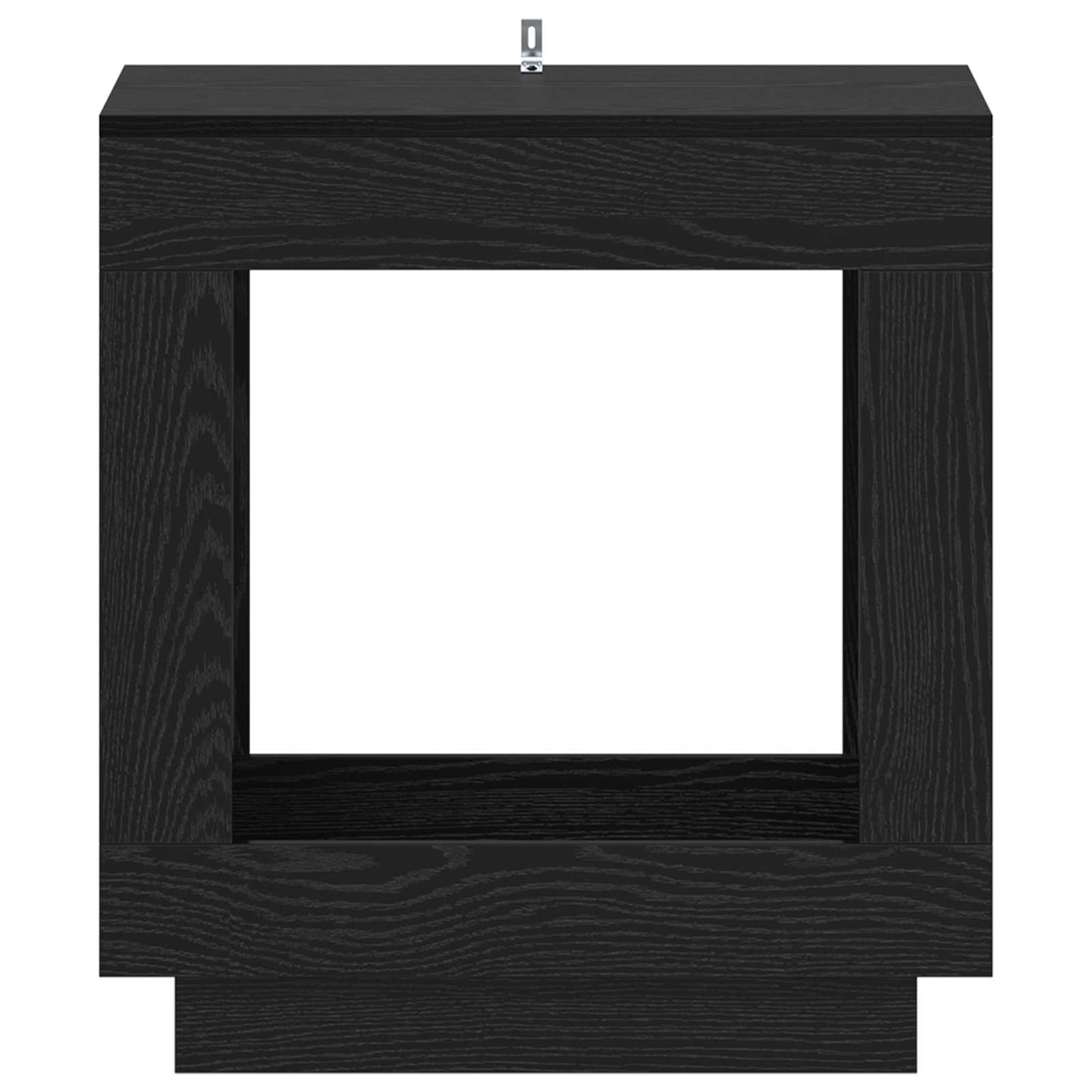 Bijzettafel Zwarte Eik 60 x 40 x 65 cm Geconstrueerd hout