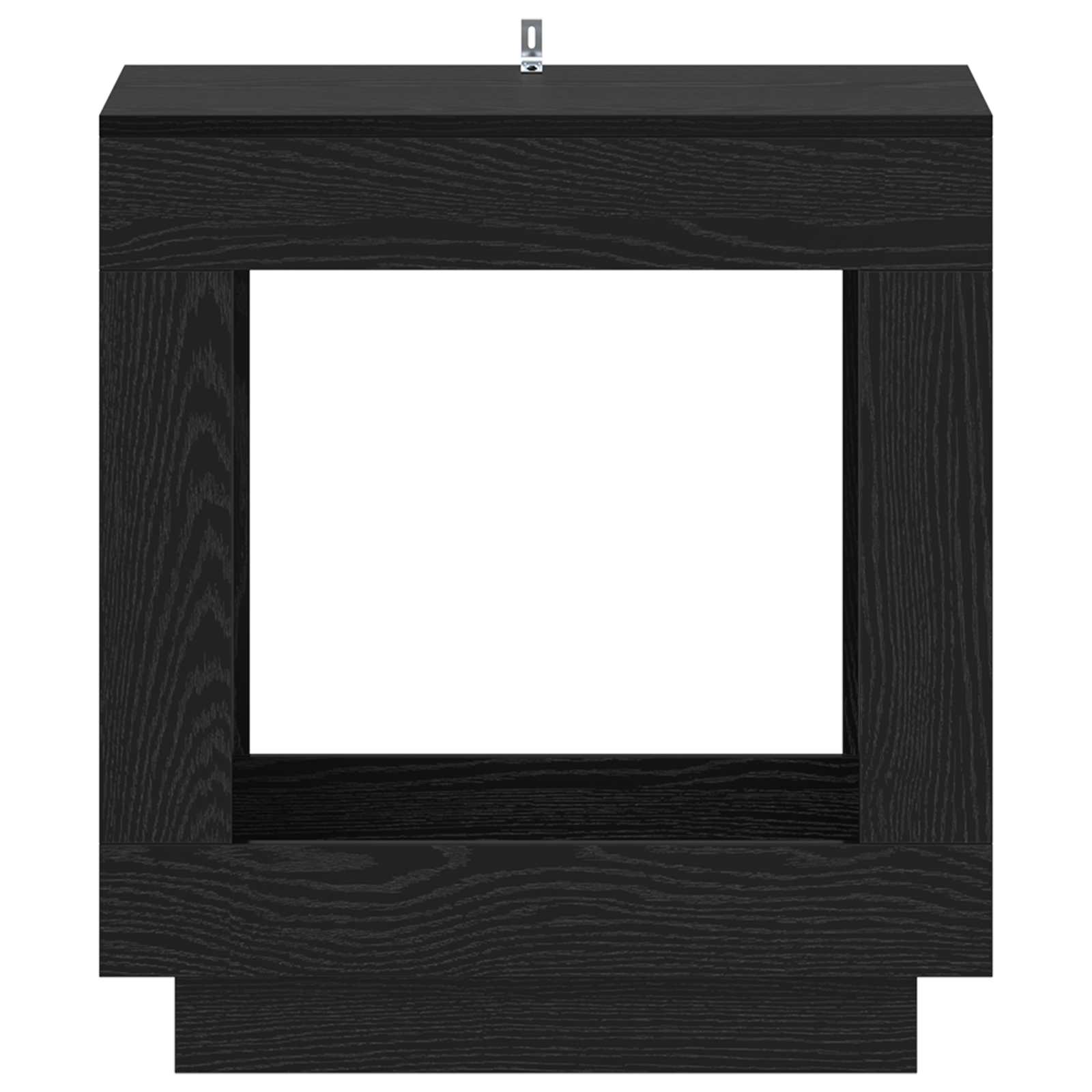 Bijzettafel Zwarte Eik 60 x 40 x 65 cm Geconstrueerd hout
