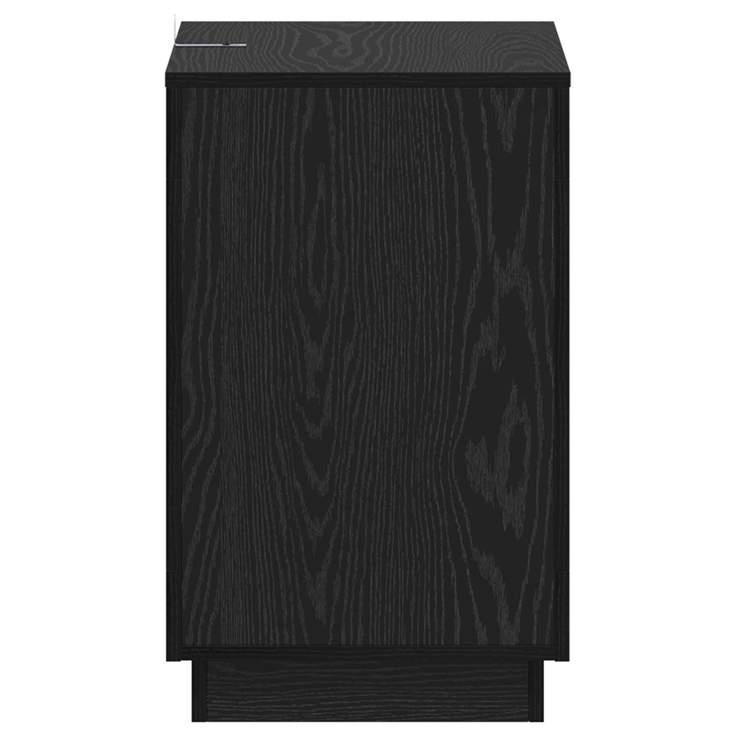 Bijzettafel Zwarte Eik 60 x 40 x 65 cm Geconstrueerd hout