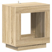 Bijzettafel 60x40x65 cm geconstrueerd hout