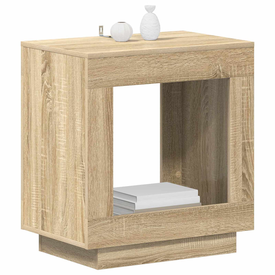 Bijzettafel Sonoma Eiken 60 x 40 x 65 cm Geconstrueerd hout