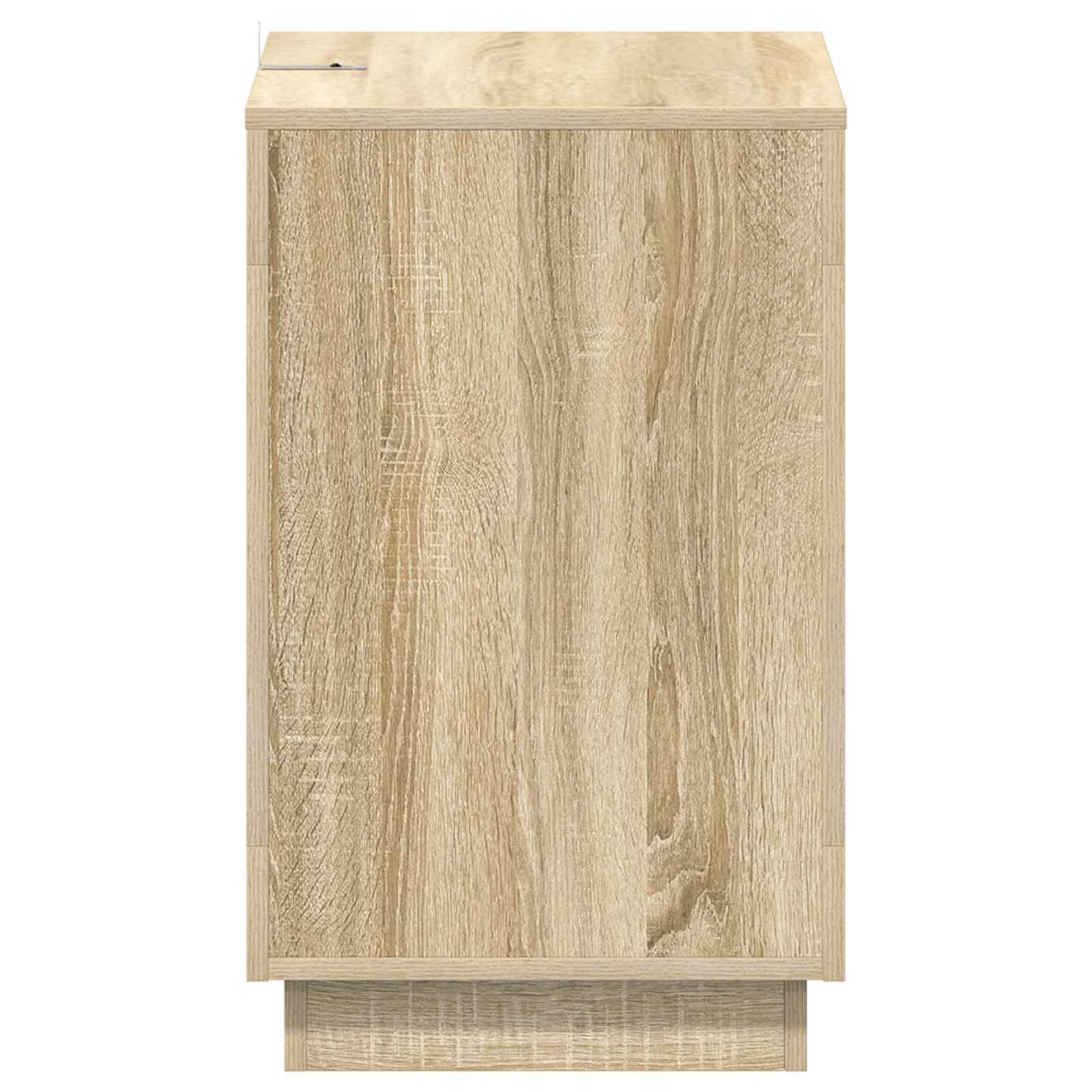 Bijzettafel Sonoma Eiken 60 x 40 x 65 cm Geconstrueerd hout
