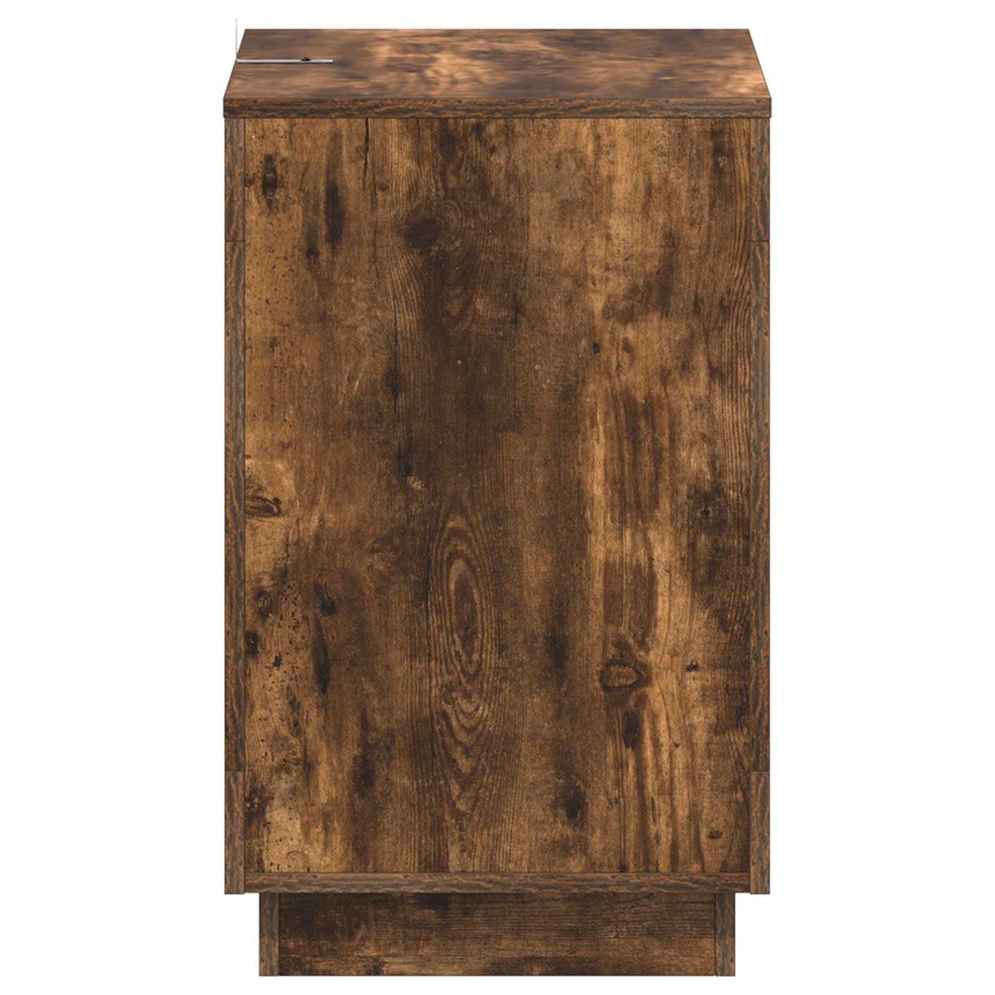 Bijzettafel Gerookte Eik 60 x 40 x 65 cm Geconstrueerd hout