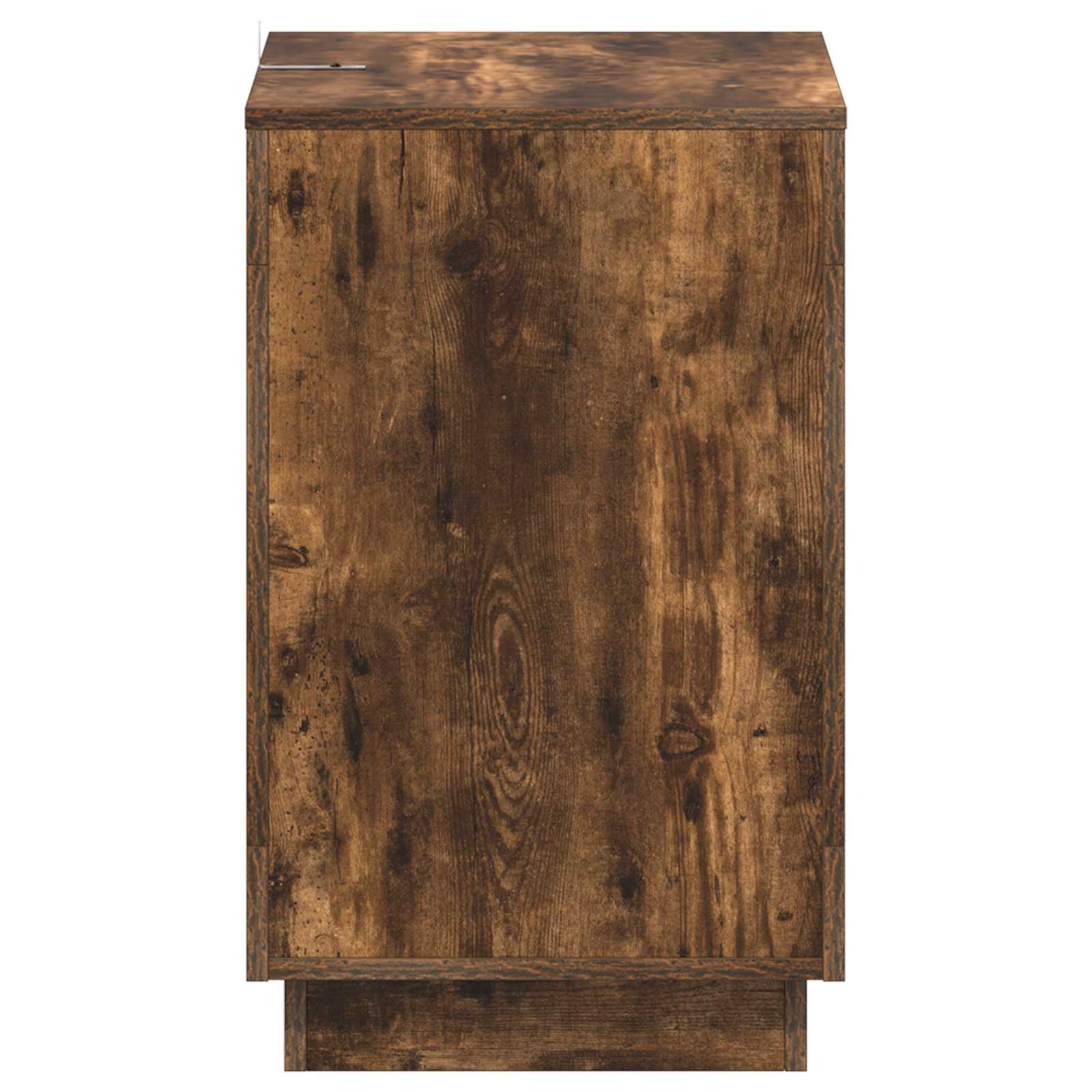 Bijzettafel Gerookte Eik 60 x 40 x 65 cm Geconstrueerd hout