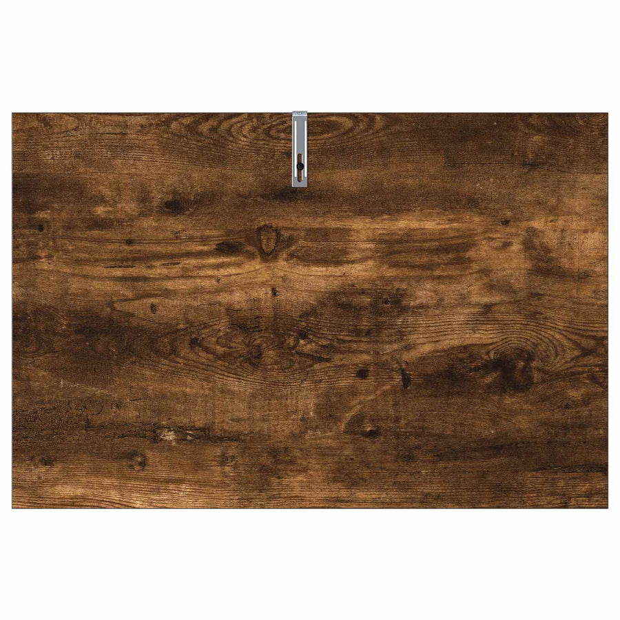 Bijzettafel Gerookte Eik 60 x 40 x 65 cm Geconstrueerd hout